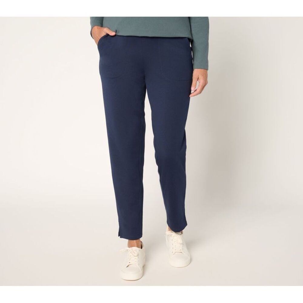 Denim & Co. Women's Petite Pants PS Make Your Selection: Active Pet Blue A732652